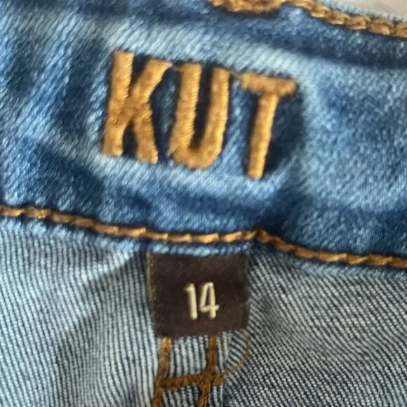 Kut From The Kloth strait leg light wash jeans - Picture 2 of 4